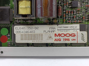 Moog EL640.350-D2 AUG 1995 Display