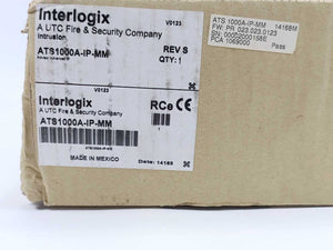 Interlogix ATS1000A-IP-MM Advanced IP Panel rev. C