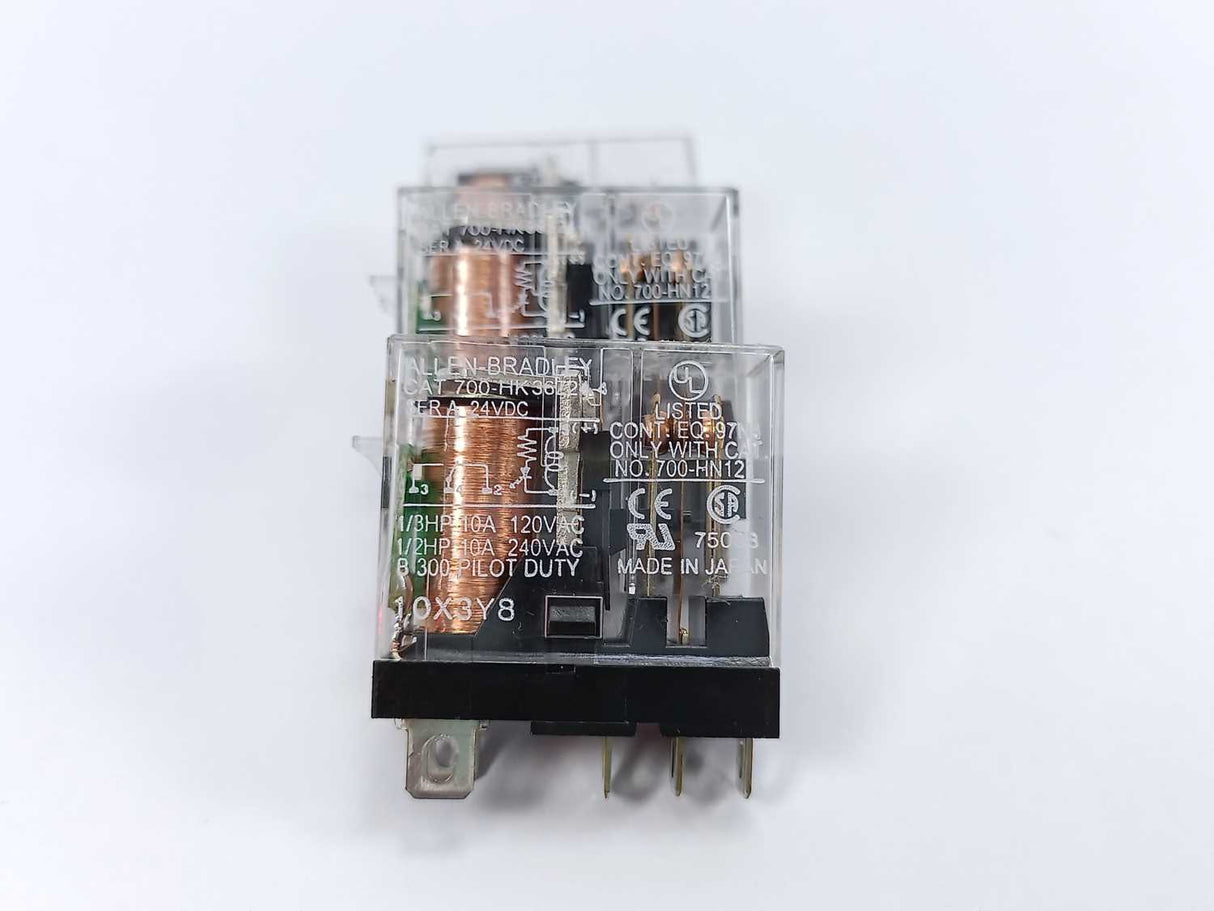 AB 700-HK36Z24-4 Ser. A Relay with "-3" Option 24V DC 3 Pcs.