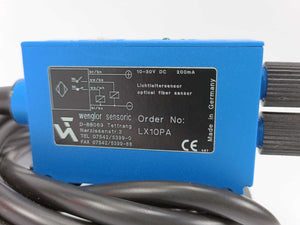 Wenglor Sensoric LX10PA Optical Fiber Sensor