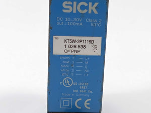 SICK 1026538 KT5W-2P1116D Contrast sensor