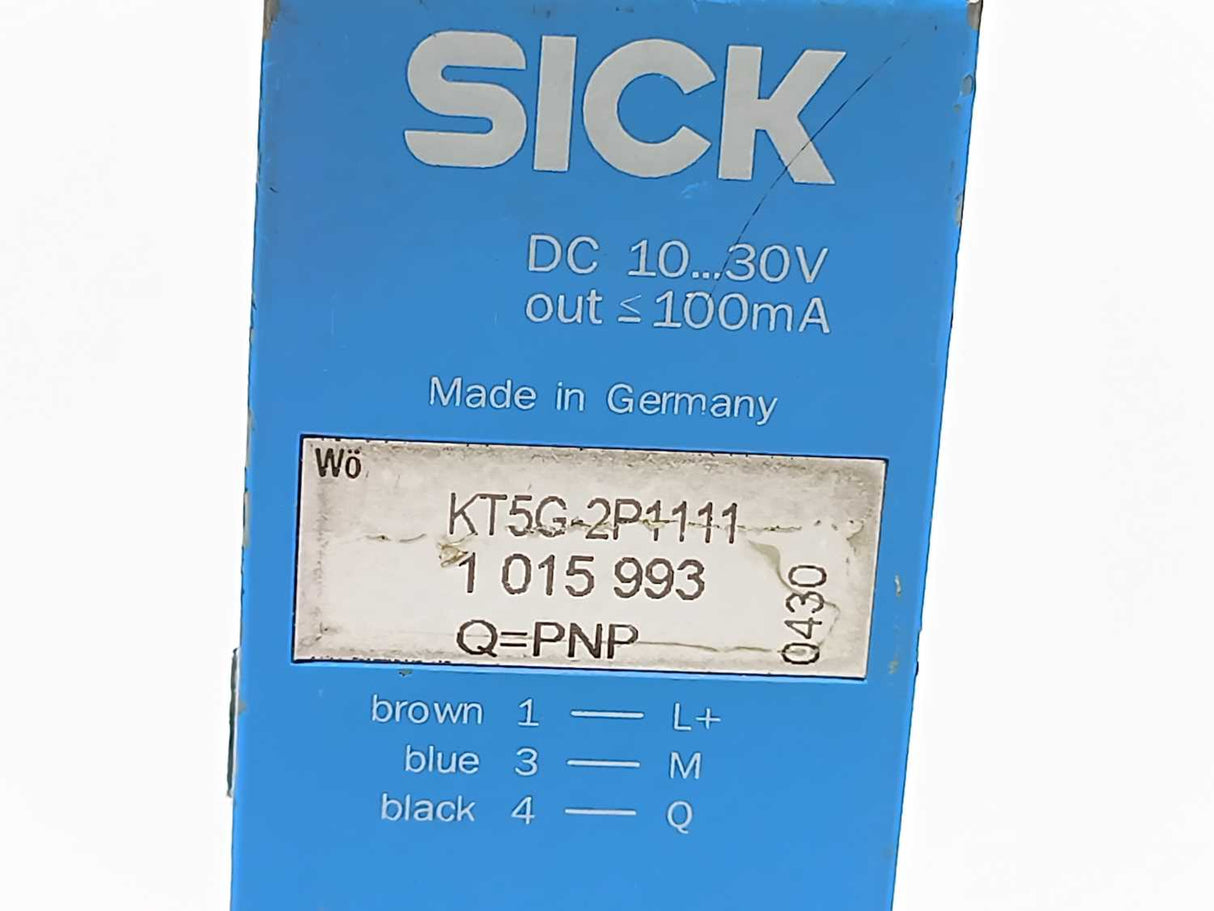 SICK 1015993 KT5G-2P1111 Contrast sensor