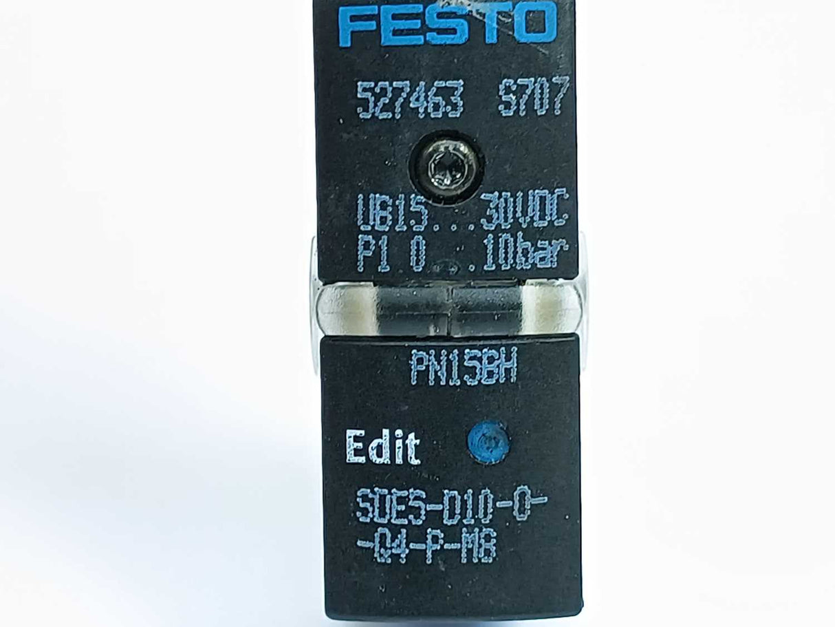 Festo 527463 SDE5-D10-O-Q4-P-M8 Pressure sensor