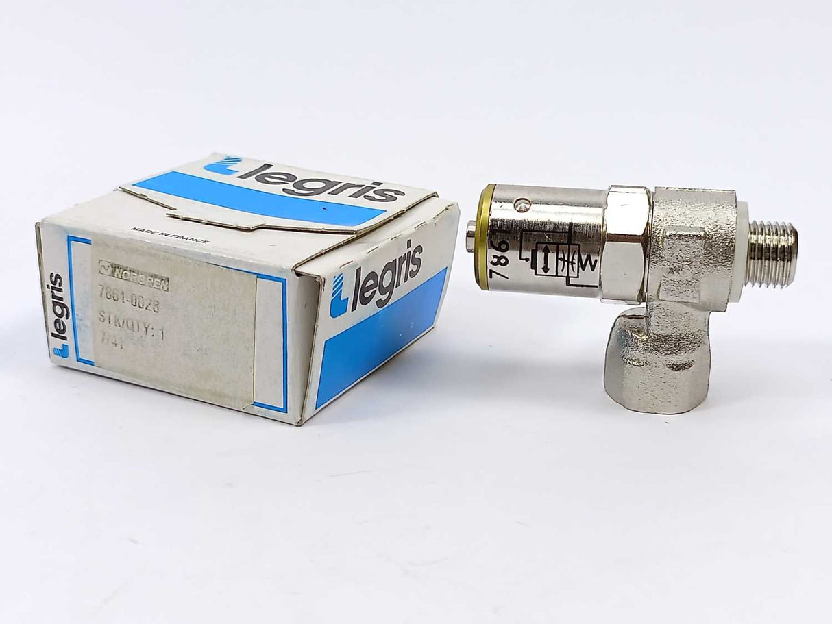 LEGRIS 7861 7861-0028 SOFT START FITTING FOR ISOLATING VALVE