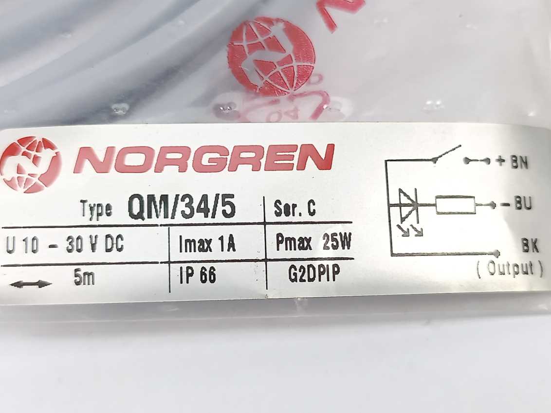 NORGREN QM/34/5 Magnetically Operated Switch