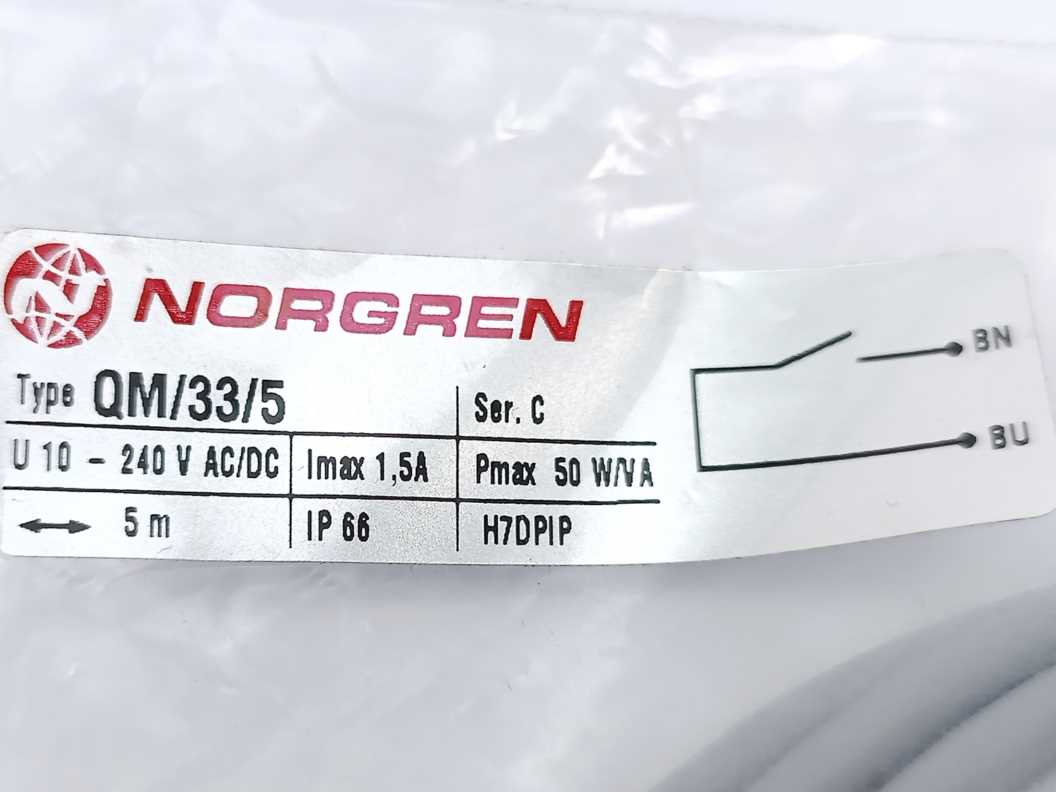 NORGREN QM/33/5 Magnetically Operated Switch