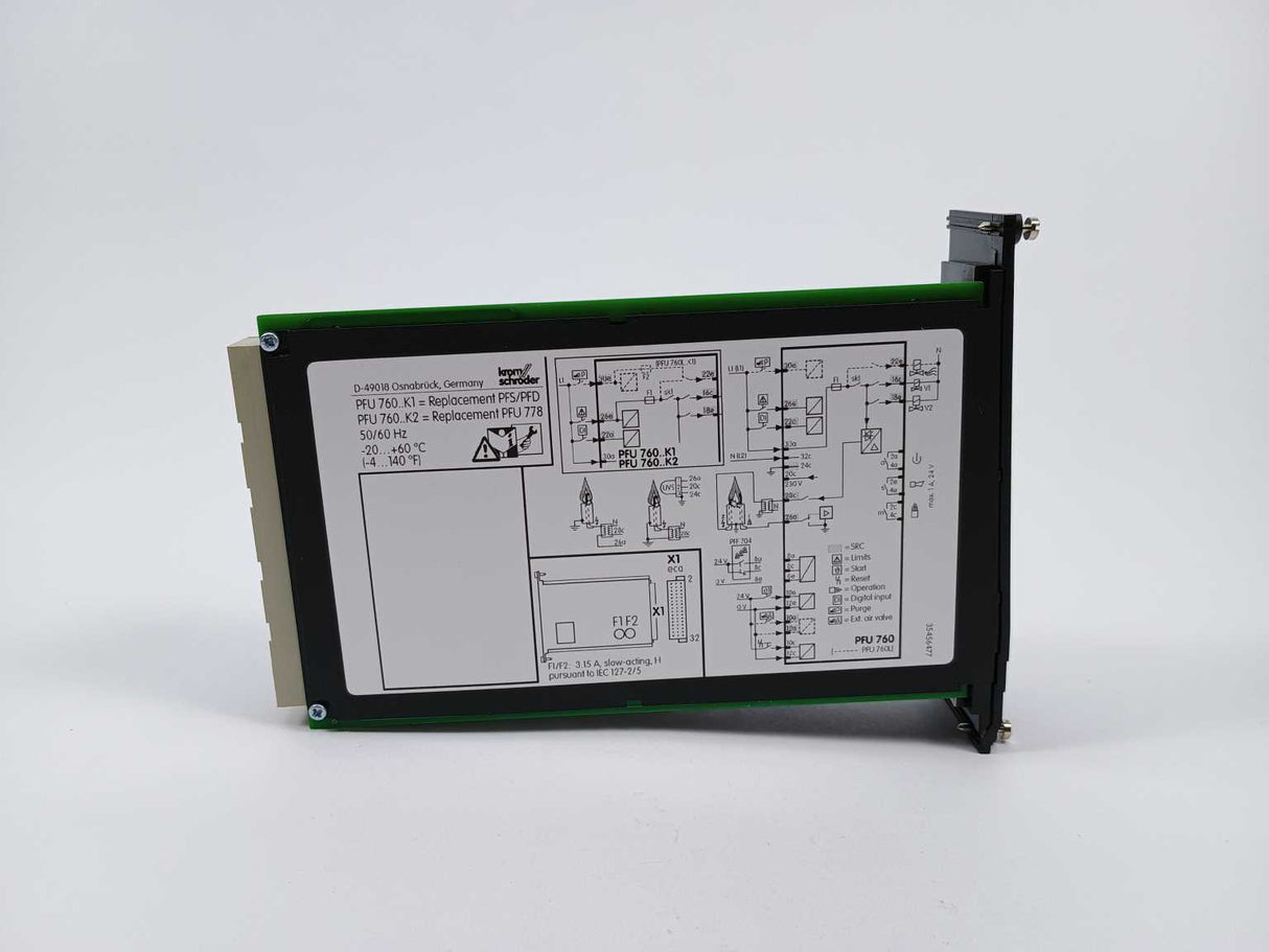 Krom Schröder 88650015 PFU 760LTK1 burner control unit