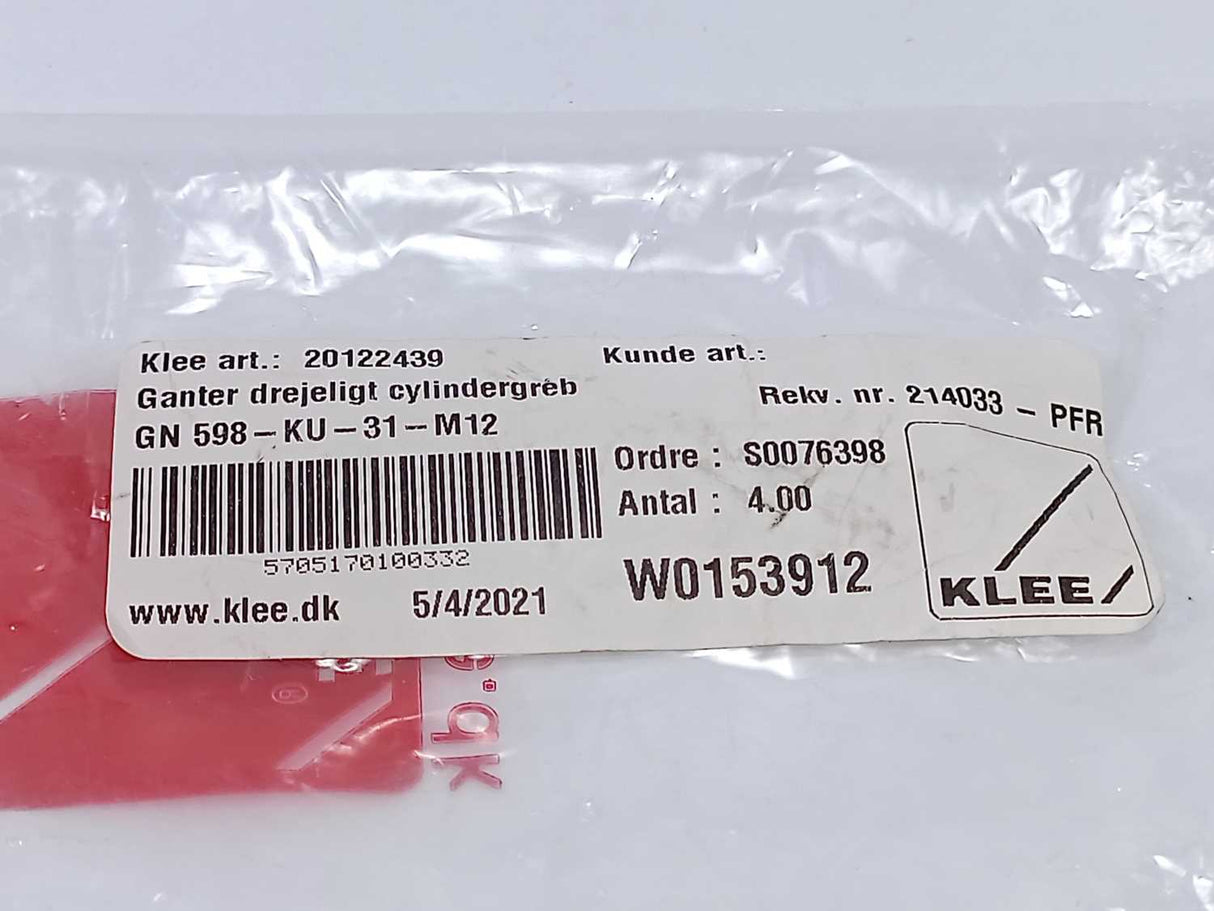 Klee GN 598-KU-31-M12 Revolving Handle