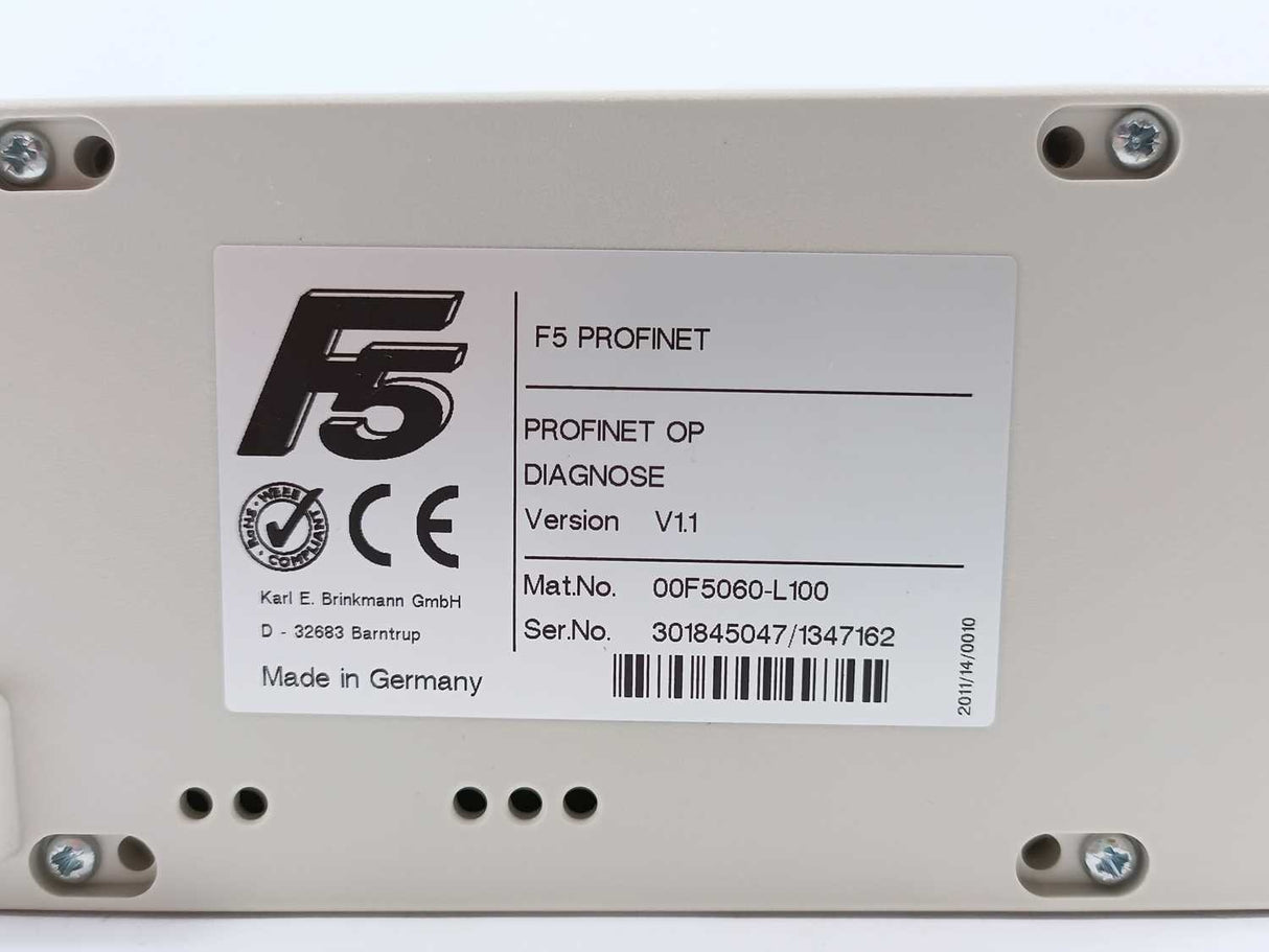 Keb 00F5060-L100 OPERATOR F5 PROFINET