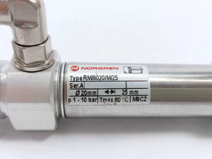 NORGREN RM/8020/M/25 ISO roundline double acting cylinder