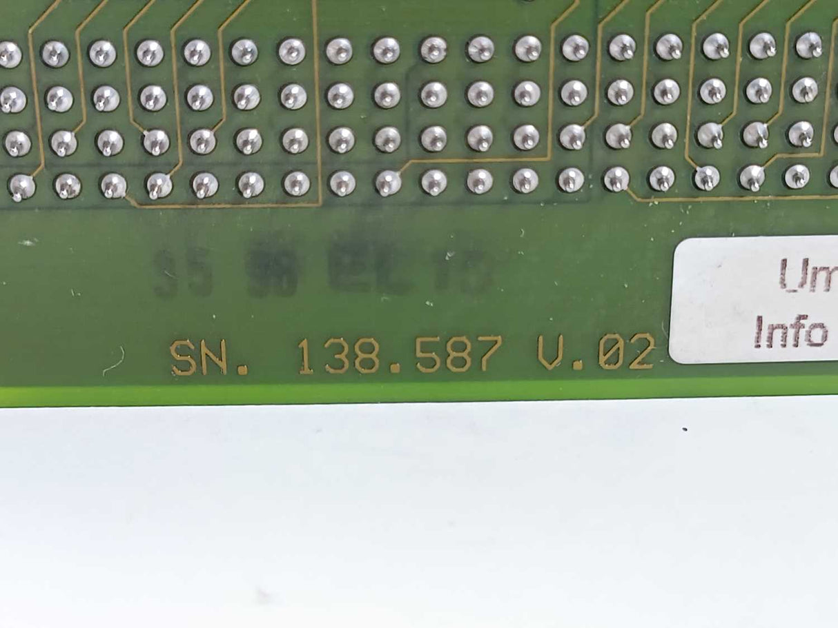 Arburg 729 Basisboard Card