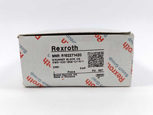 Bosch Rexroth R162271420 BALL RUNNER BLOCK CARBON STEEL KWD-030-SNS-C1-N-1