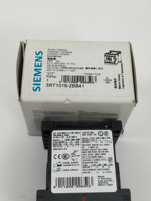 Siemens 3RT1016-2BB41 Contactor 24V DC COIL, 2 Pcs