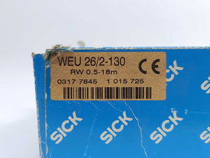 SICK 1015725 WEU 26/2-130 Photoelectric Safety Switch