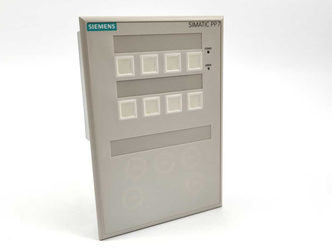 Siemens 6AV3688-3AA03-0AX0 Push Button Panel PP7