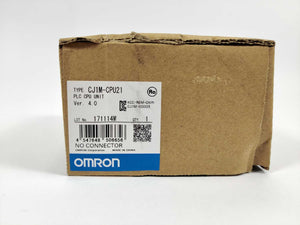 OMRON CJ1M-CPU21 CPU Unit 24VDC