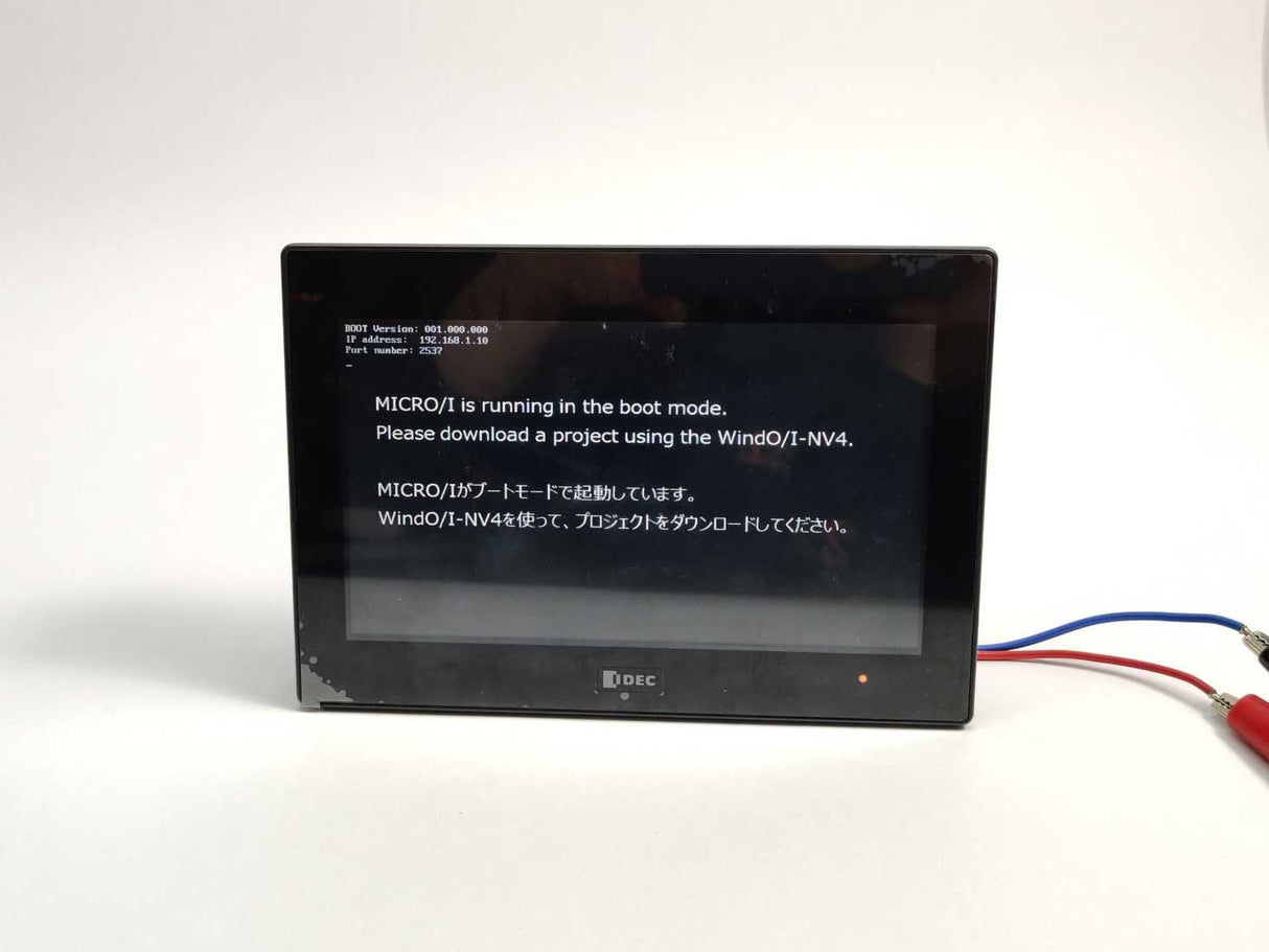 Idec HG2J-7UT22TF-B 7 inch PCAP TFT Color HMI