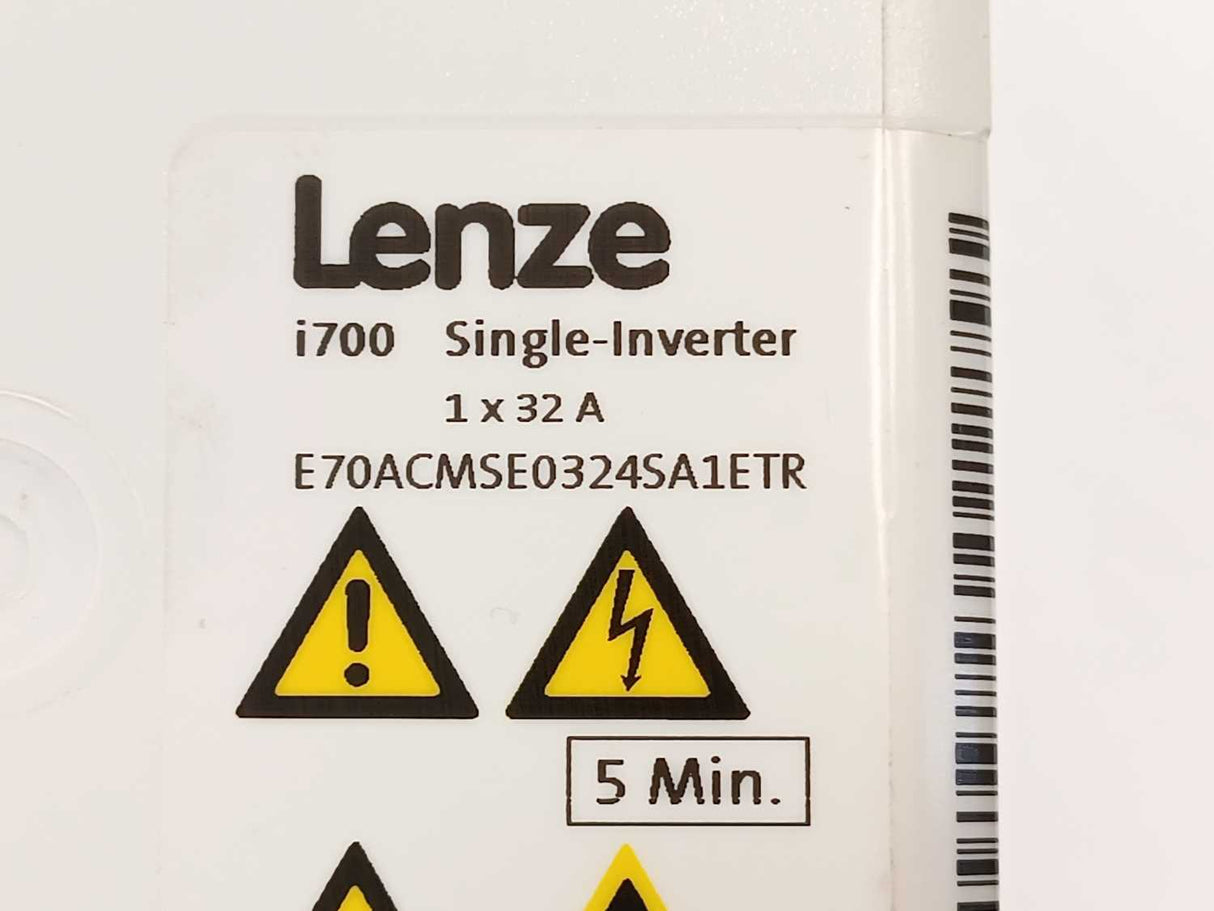 LENZE E70ACMSE0324SA1ETR i700 Single-Inverter For Spare Parts