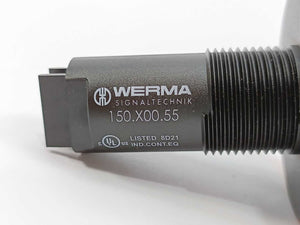 WERMA Signaltechnik 150.X00.55 LED Buzzer EM Contin. tone 24VDC RD 150.100.55