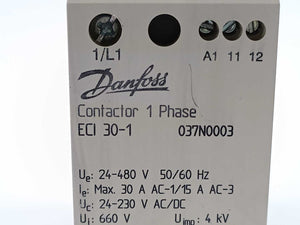 Danfoss 037N0003 Contactor Phase ECI 30-1