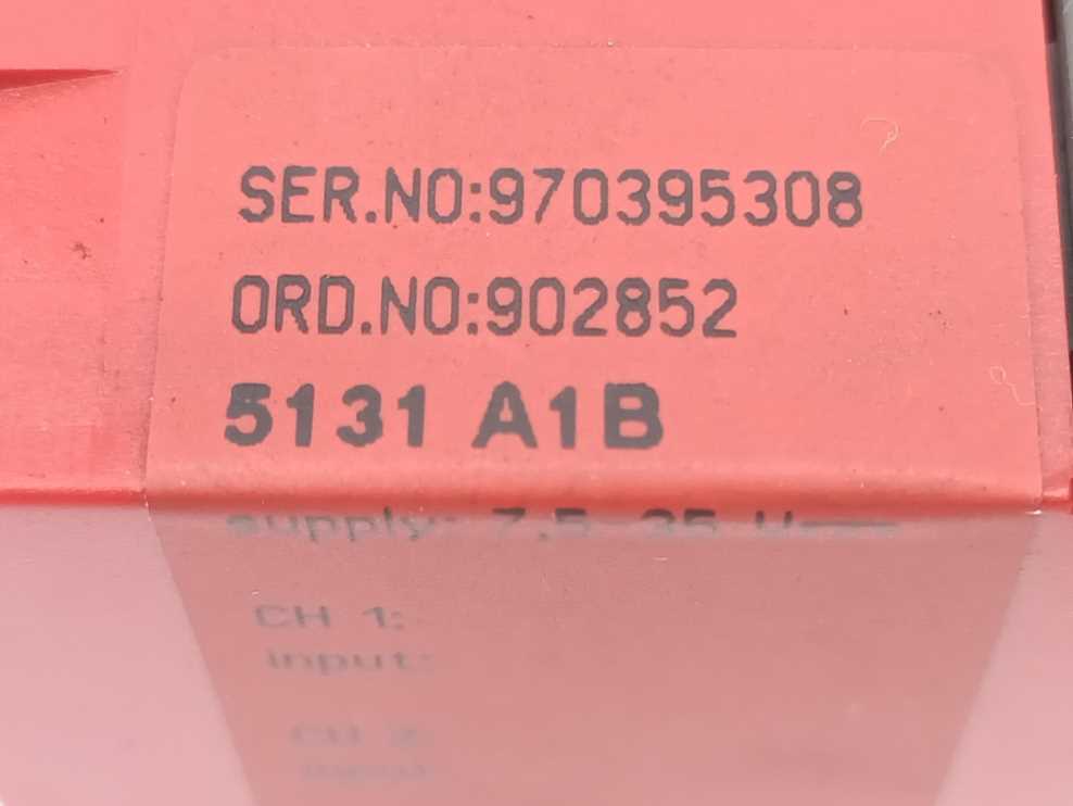 PR 5131A1B 2-wire programmable transmitter