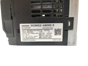 OMRON 3G3MX2-AB002-E MX2 inverter drive