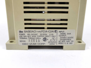 Idec FC1A-C2A1E Micro-1 PLC controller