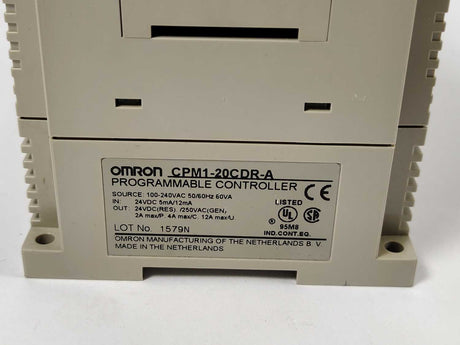 OMRON CPM1-20CDR-A Programmable Controller