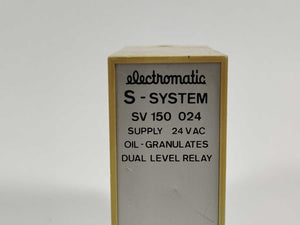 Electromatic SV 150 024 Dual Level Relay 24VAC