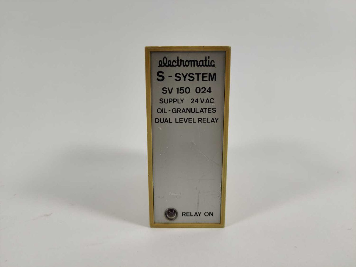 Electromatic SV 150 024 Dual Level Relay 24VAC