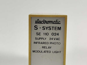 Electromatic SE 110 024 Infrared Photo Relay 24VAC