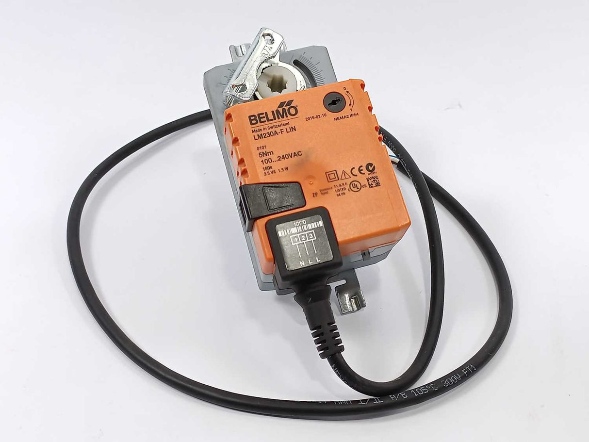 Belmo LM230A-F LIN Damper Actuator 5Nm 100...240VAC 1.5W