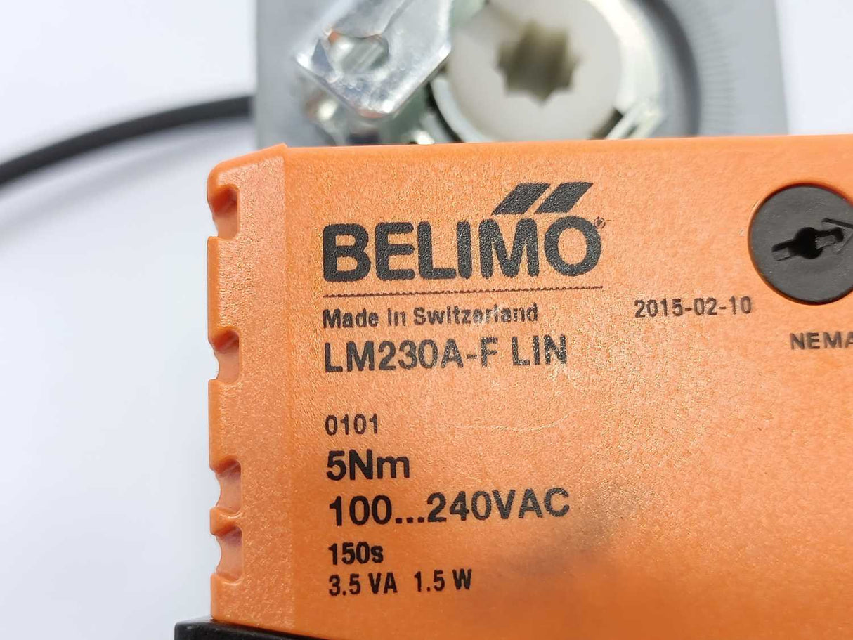 Belmo LM230A-F LIN Damper Actuator 5Nm 100...240VAC 1.5W