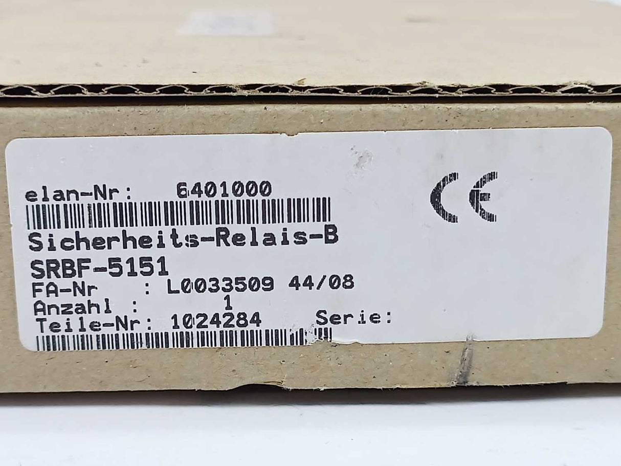 Elan SRBF-5151 SAFETY RELAY