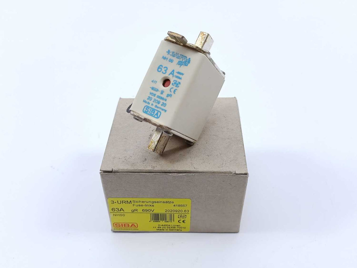 SIBA VDE 0636/4 NH Fuse