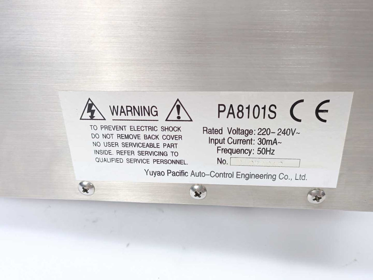 Yuyao Pacific Auto-Control Engineering PA8101S Pacific Weight Indicator