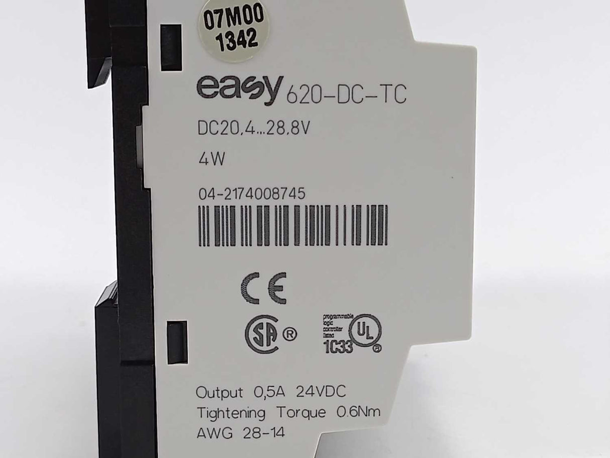 MOELLER easy620-DC-TC Relay Analog Input