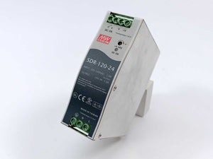 Mean Well SDR-120-24 Power supply output: 24V 5.0A