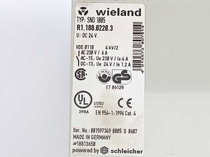 Wieland R1.188.0220.3 SNO 1005