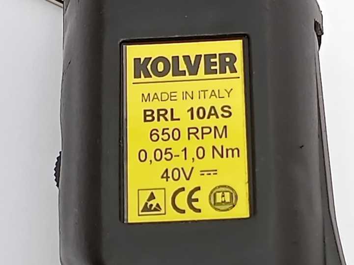 KOLVER 160010 BRL10AS W. CABLE