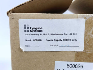 Lyngsoe Systems 600626 POWER SUPPLY TRM95 / 230 V