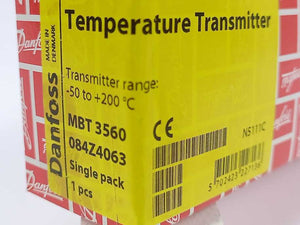 Danfoss 084Z4063 MBT 3560 Temperature Transmitter [°C]: -50 - 200