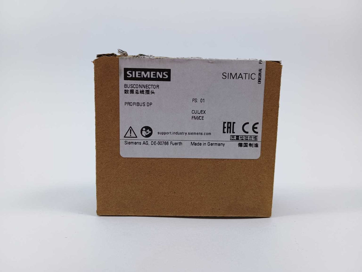 Siemens 6GK1500-0FC10 PROFIBUS FC RS 485 plug 180 PROFIBUS connector