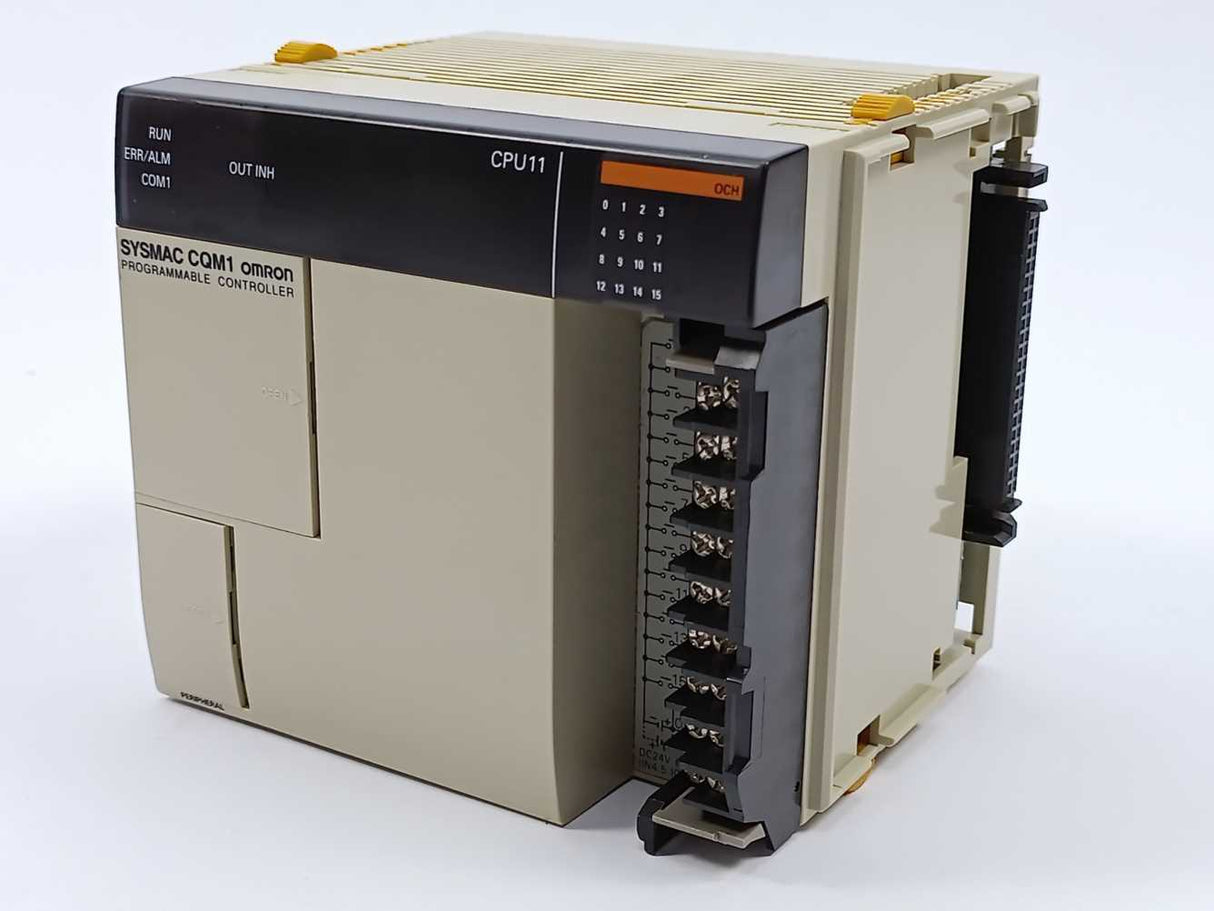 OMRON CQM1-CPU11-E CPU Unit 24VDV, 10mA, 16 points