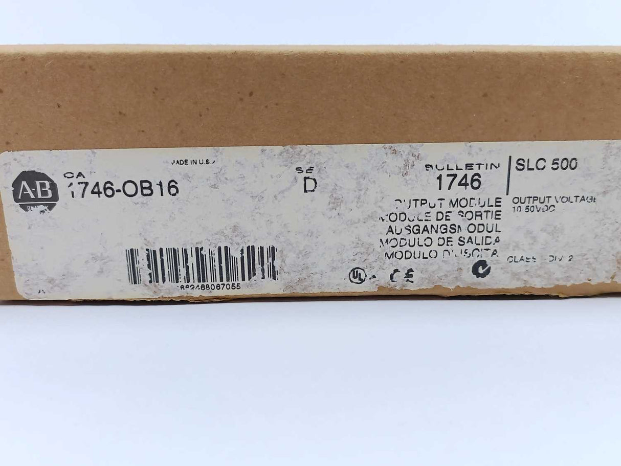 AB 1746-0B16 SER. DSLC 500 OUTPUT MODULE