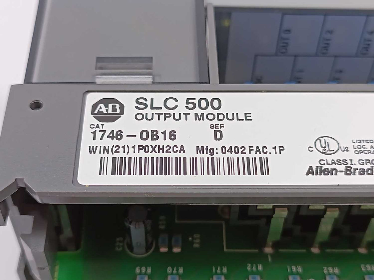 AB 1746-0B16 SER. DSLC 500 OUTPUT MODULE