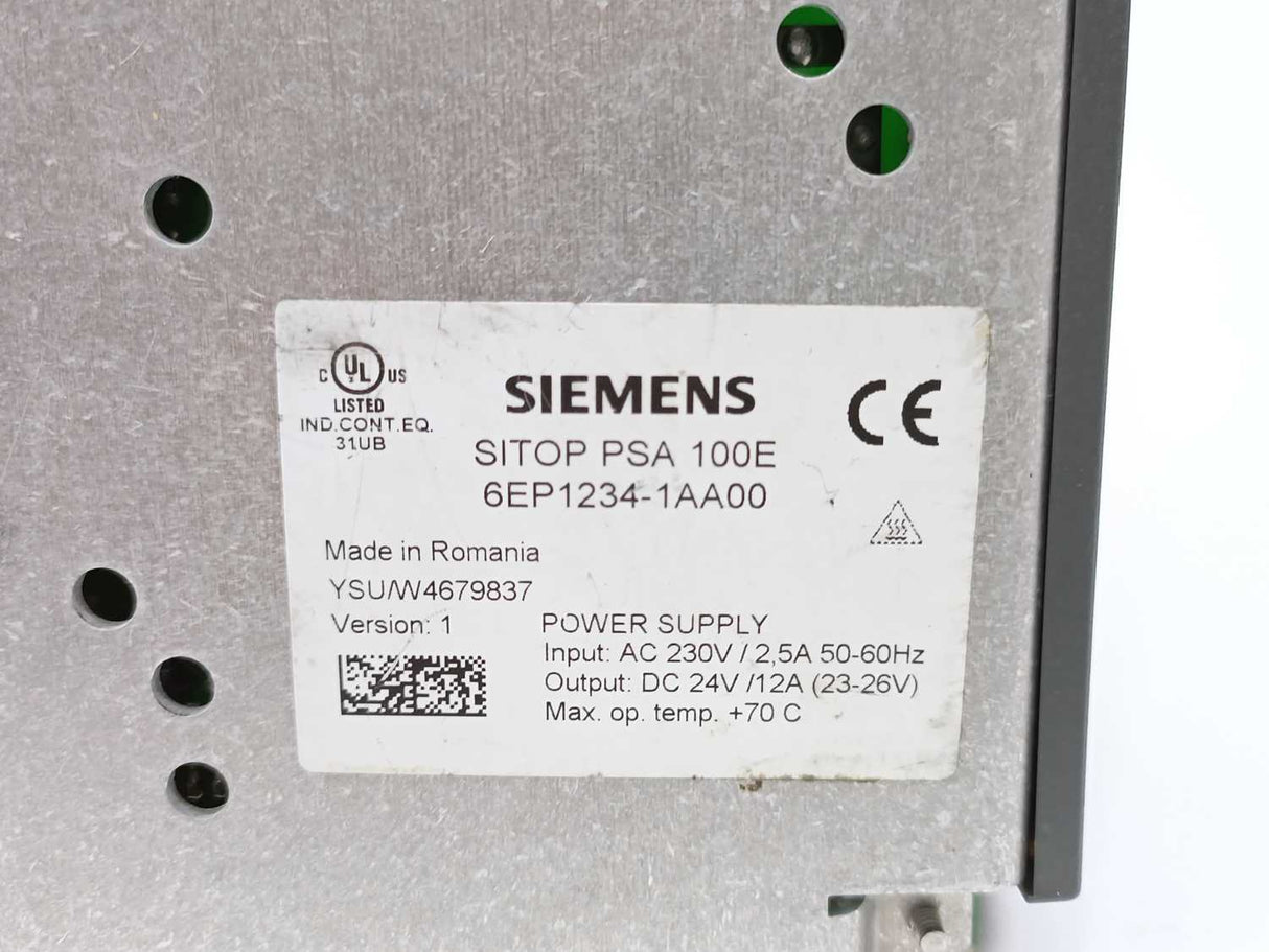 Siemens 6EP1234-1AA00 SITOP PSA 100E