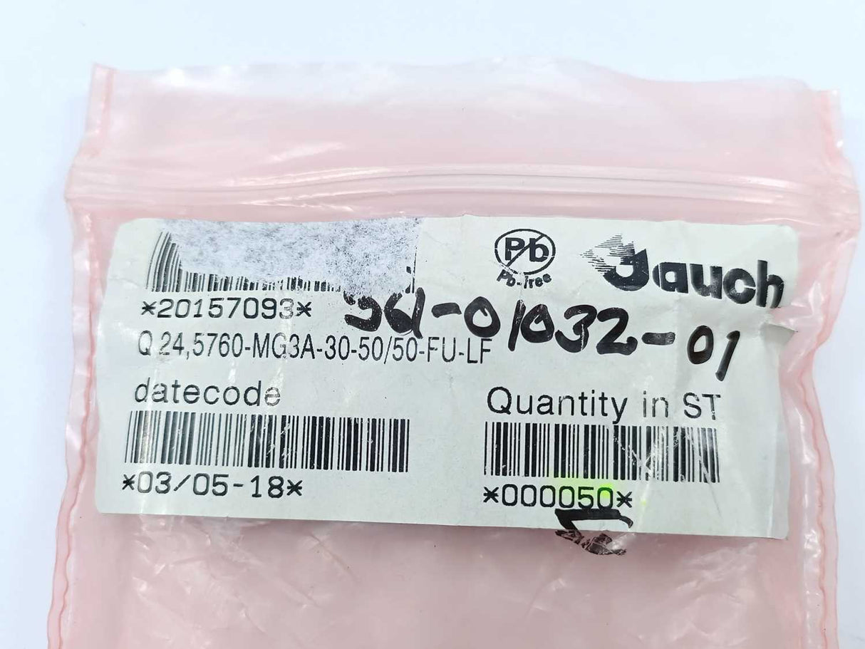 JAUCH Q24,5760-MG3A-30-50/50-FU-LF 24.57JC 38 PCS.