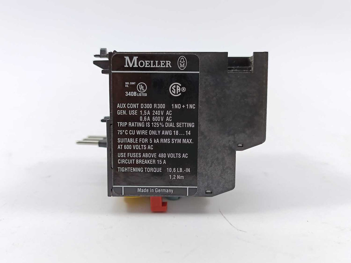 MOELLER 014518 ZE-4 Overload Relay 2,4-4,0A