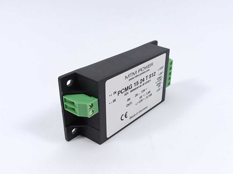 MTM Power 900315-51201 PCMG 15 24 T 512 DC/DC Module 20-72V in 5V/12V out